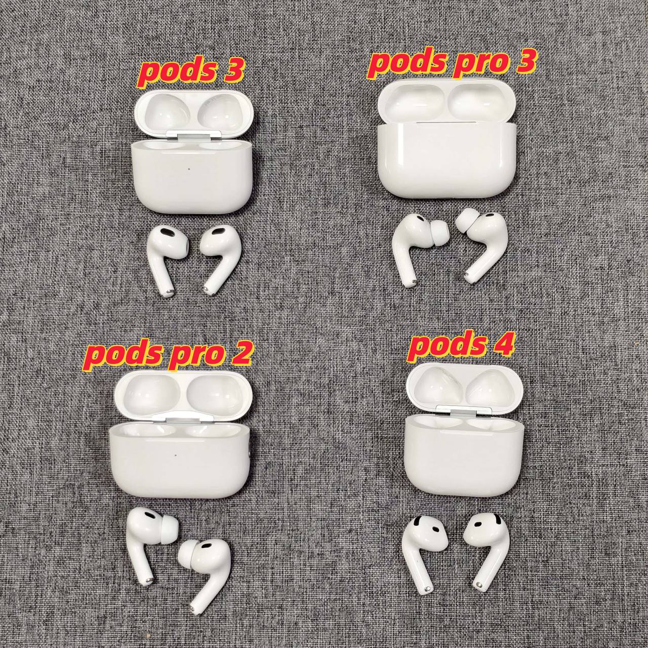 TODOS LOS AIRPODS ✨