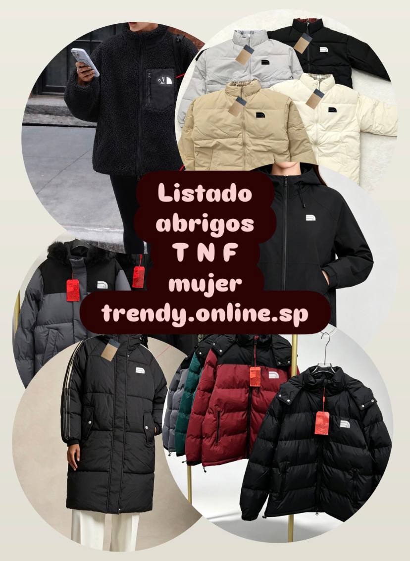 ✨ LISTADO ROPA TNF MUJER ✨ ✨