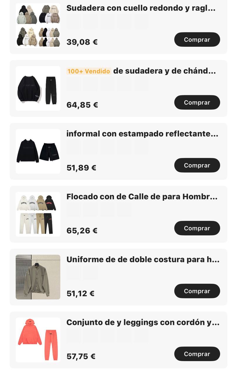 Ropa Essentials ✨