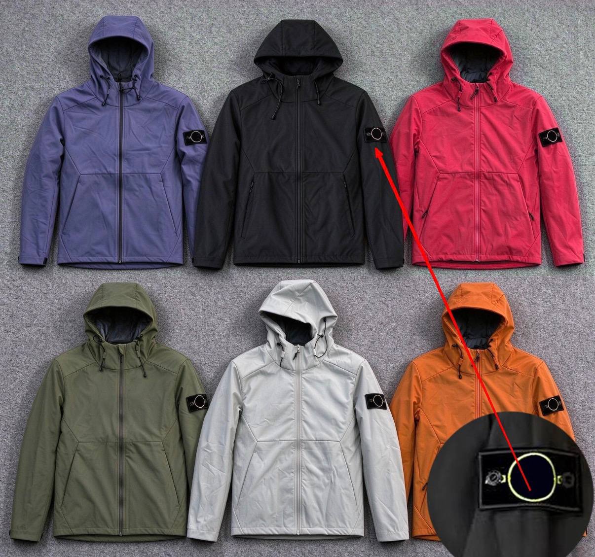 Cortavientos Stone island para niños ✨